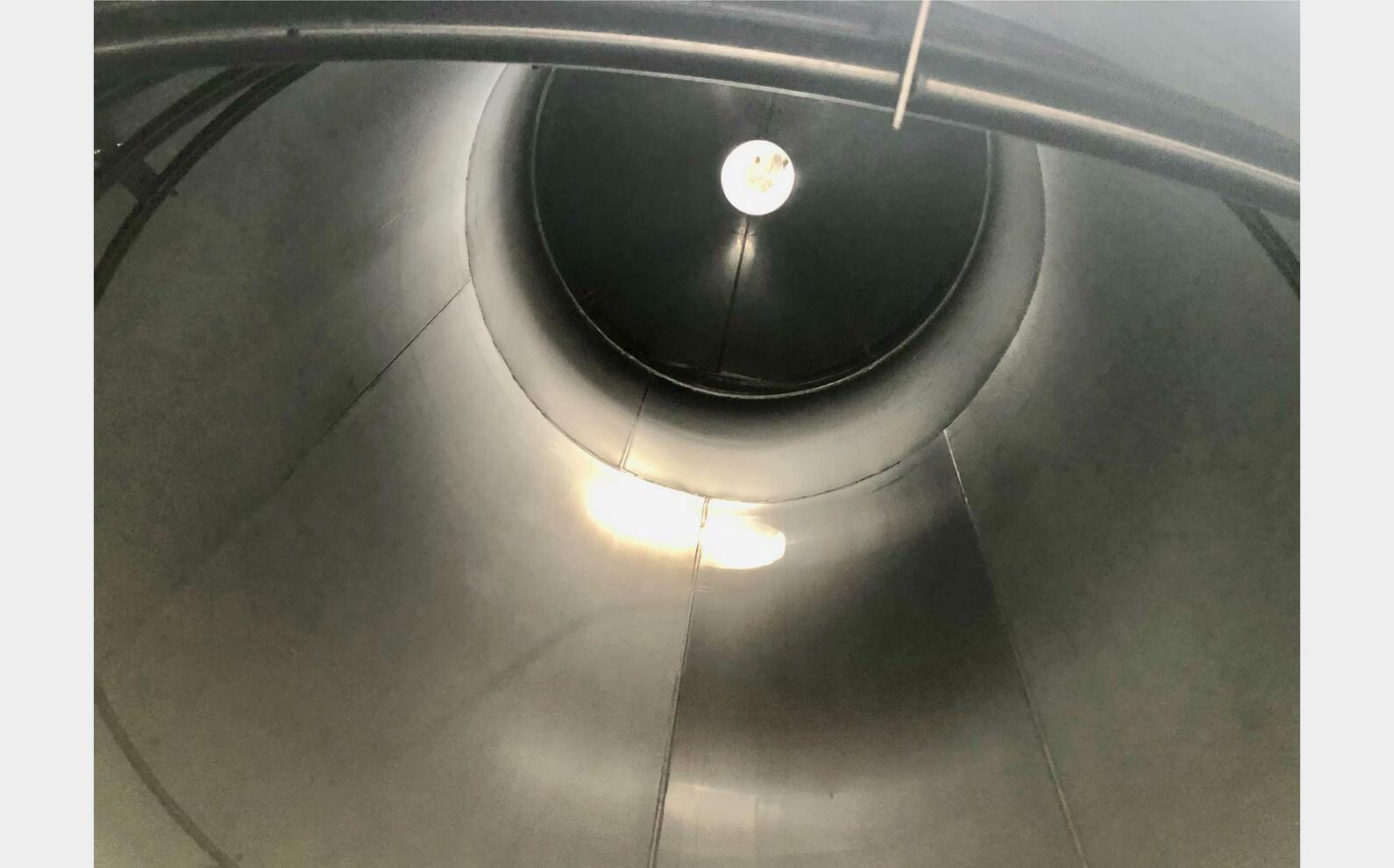 304L stainless steel tank  - Flat bottom inclined 507 HL (50 700 litres) CTIA