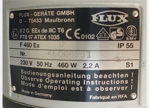 Pompe INOX vide fut ATEX