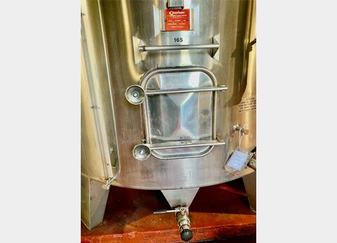 Stainless steel tank - On feet 165 HL (16 500 litres) CHALVIGNAC