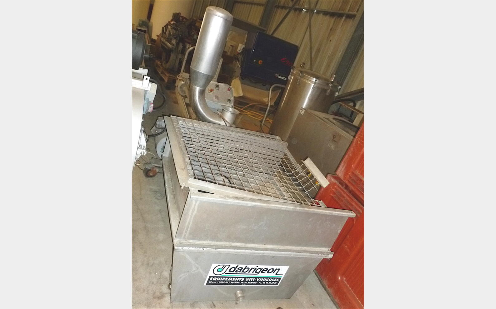 Pompe &agrave; vendange &agrave; piston rotatif elliptique Marque : DABRIGEON