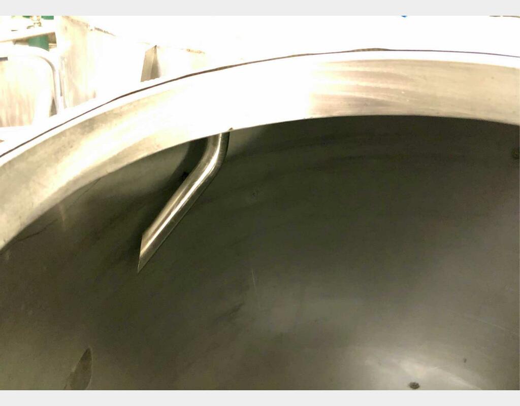 Stainless steel tank - Agitated