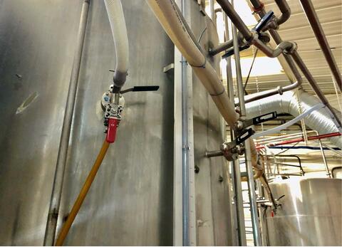 Cuve inox 304 - Serpentin chaud/froid 65 HL (6 500 litres)