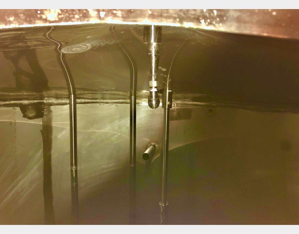 Stainless steel tank - Agitated