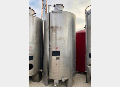 Stainless steel tank - Cylindrical - Vertical