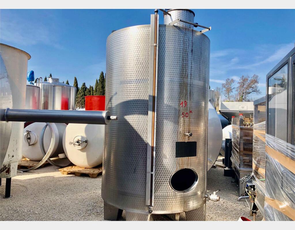 Stainless steel tank 50 HL (5 000 litres)