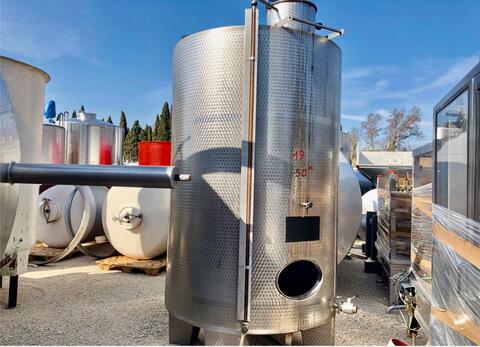 Cuve inox - Cylindrique 50 HL (5 000 litres)