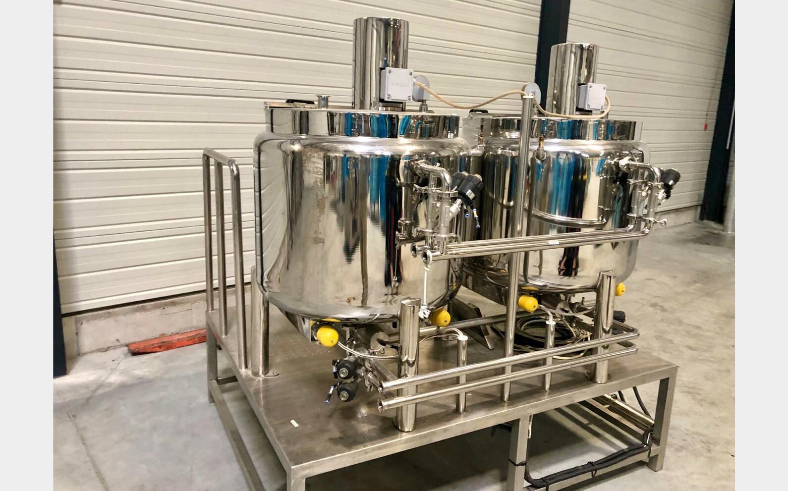 Mixing tank - Emulsifier 5 HL (500 litres) ZHEJIANG WENZHOU