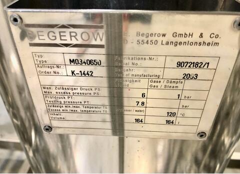 Palette de filtration 6000 Bouteilles/h CUNO