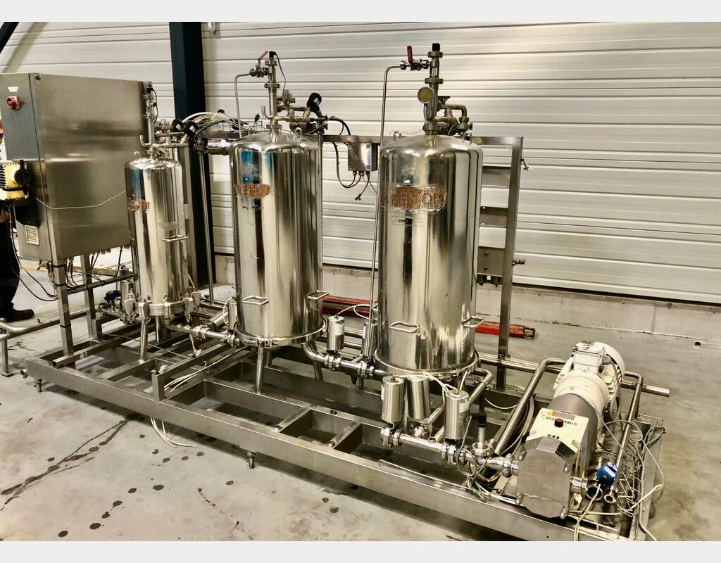 Palette de filtration 6000 Bouteilles/h CUNO