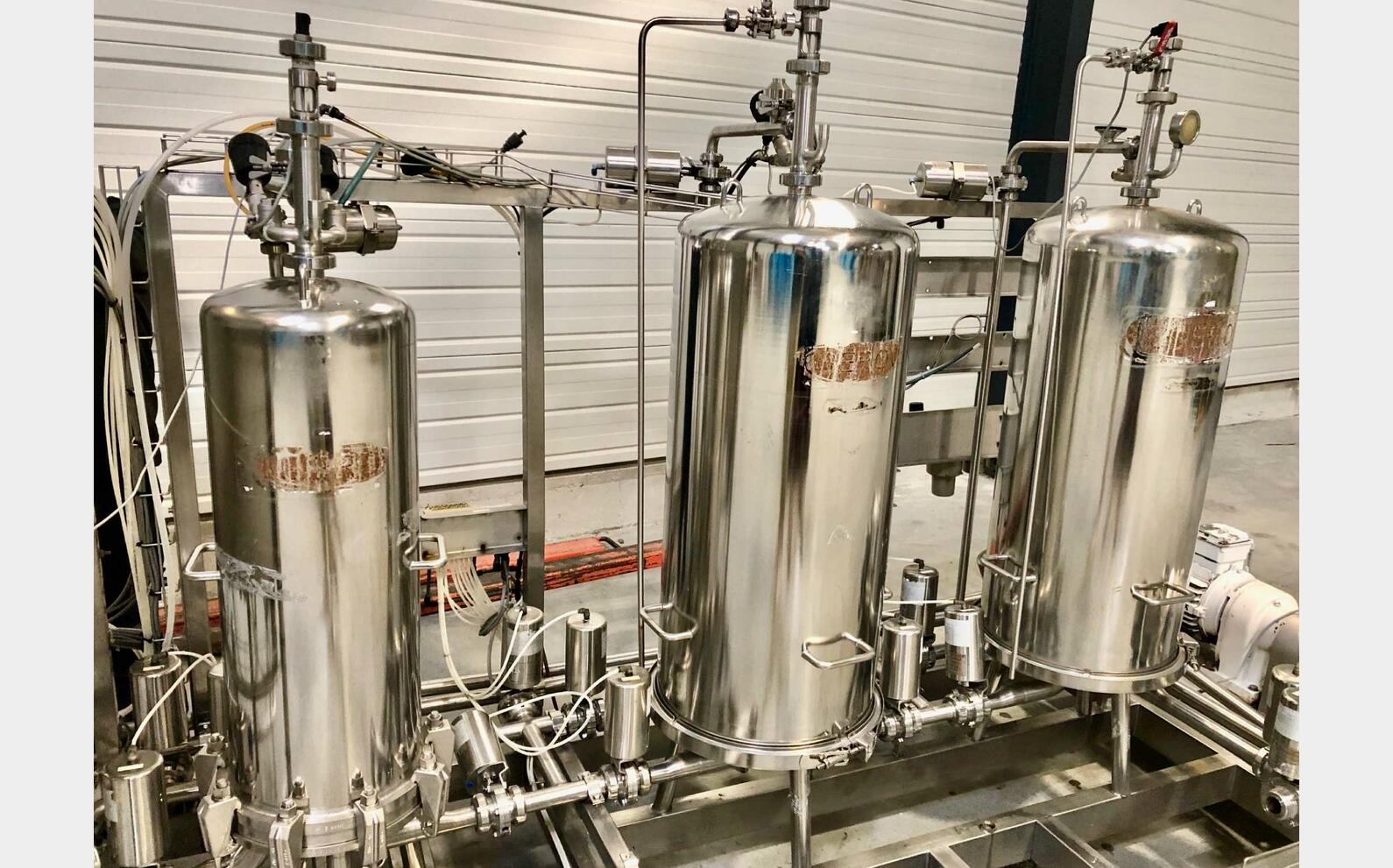 Palette de filtration 6000 Bouteilles/h CUNO