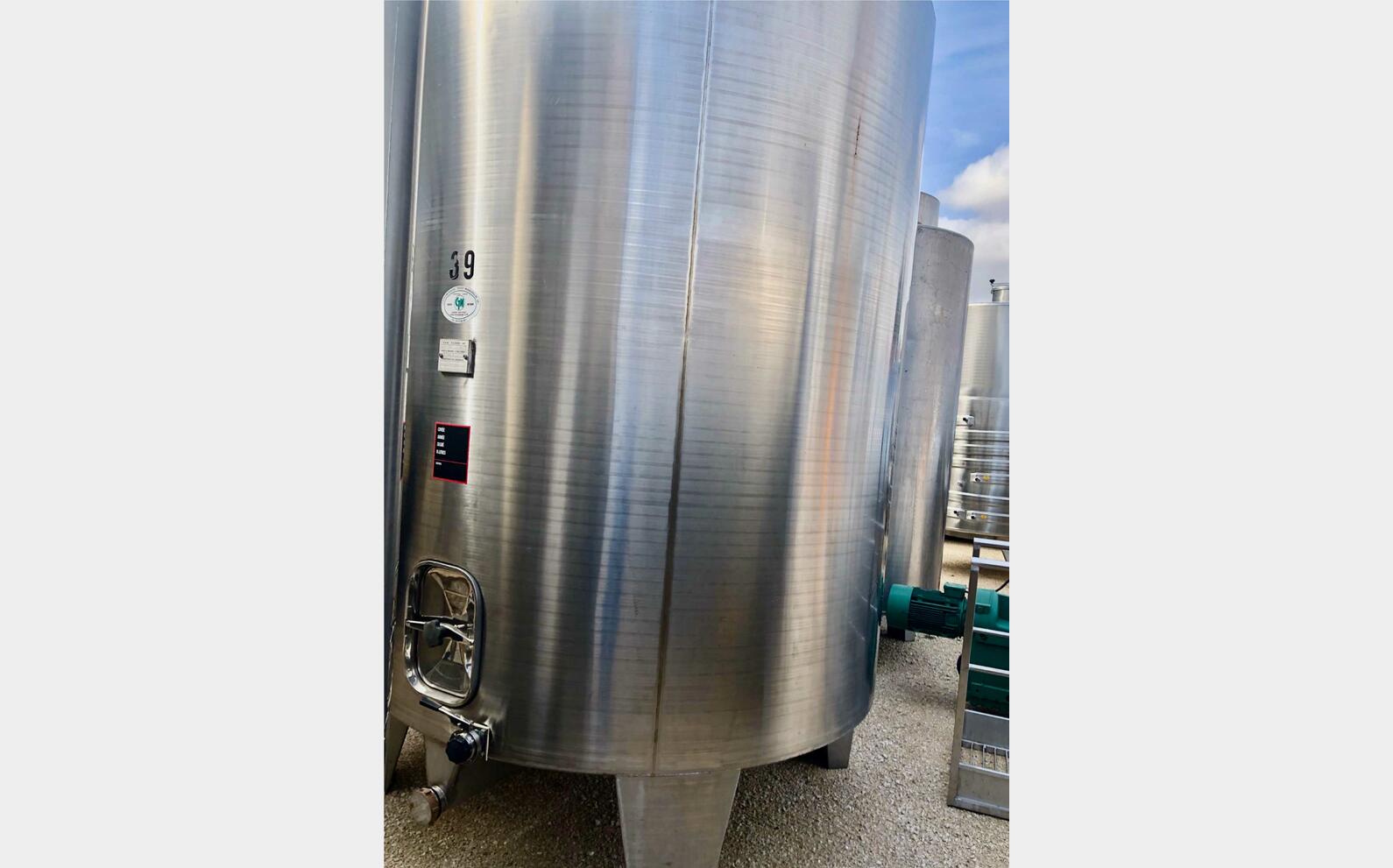 Stainless steel tank - Storage 107 HL (10 700 litres) CTM
