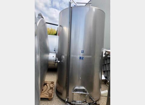 Stainless steel tank - Flat bottom 82 HL (8 200 liters)