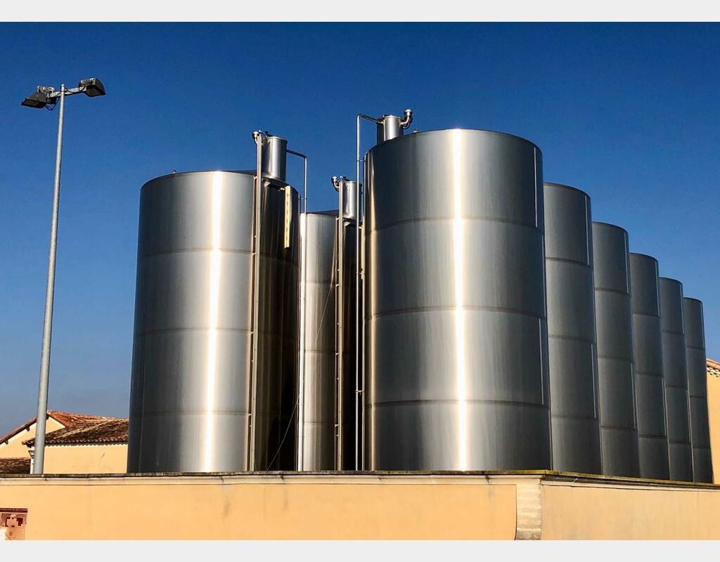Stainless steel tank 600 HL (60 000 litres) INTRA INOX