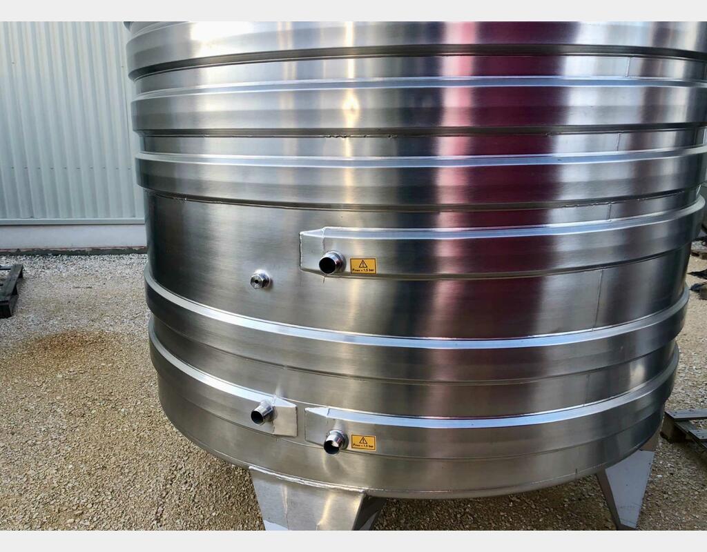 304 stainless steel tank - Floating cap - Model SPAIP8000