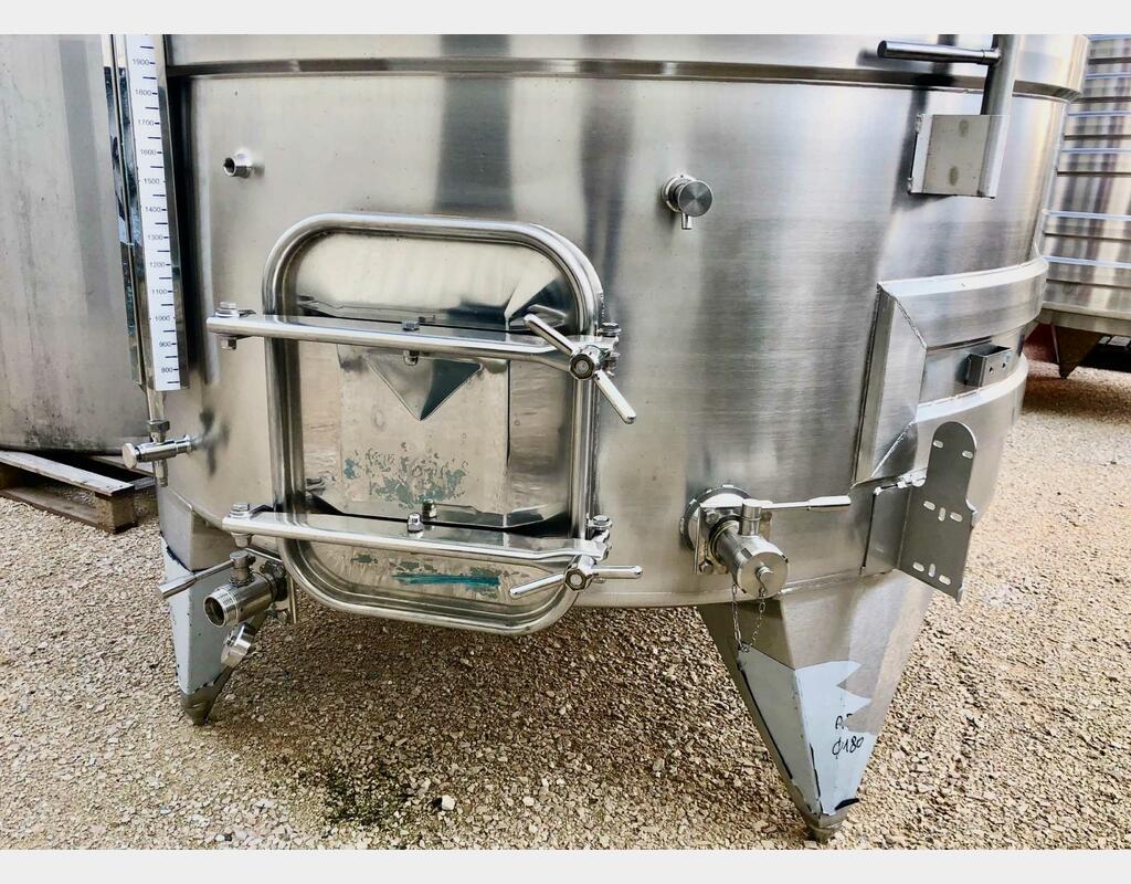 304 stainless steel tank - Floating cap - Model SPAIP8000