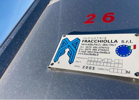 Cuve inox - Sur pieds 247 HL (24 700 litres) FRACCHIOLLA