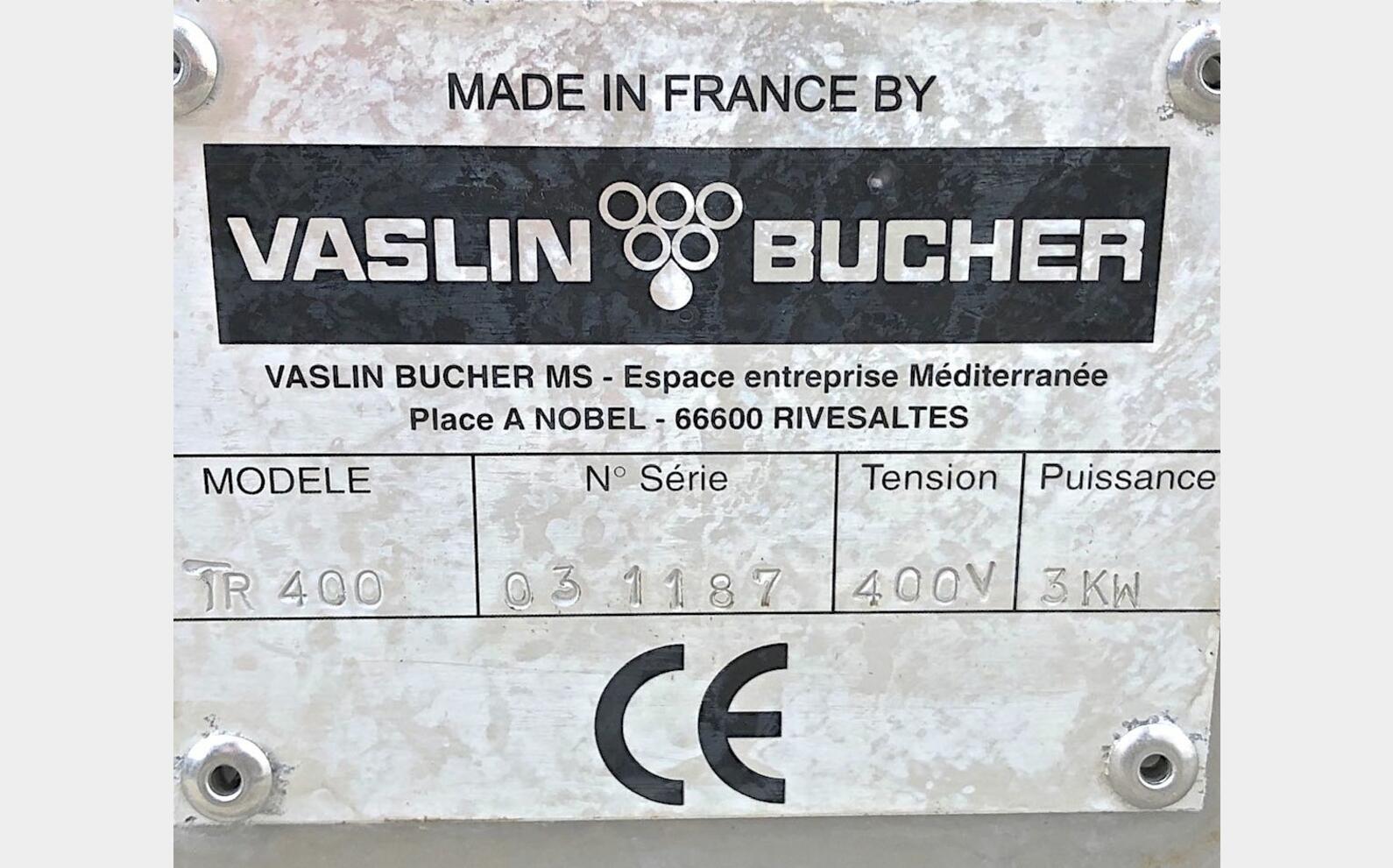 Tapis a bande Bucher Longueur 22 m&eacute;tres BUCHER