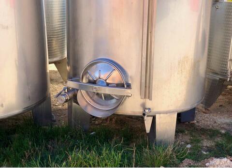 Stainless steel tank - On feet 30 HL (3000 litres) CIVIDAC