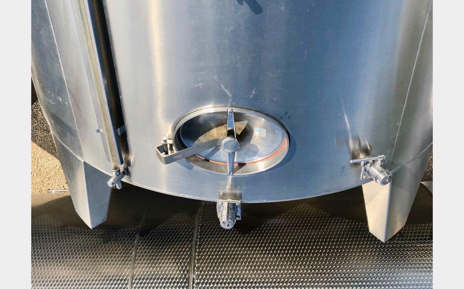Cuve inox - Ferm&eacute;e 150 HL (15 500 litres) CTM