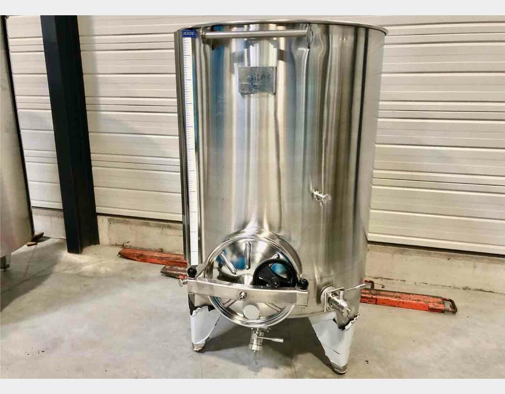 Cuve inox 304 chapeau flottant sur pieds 9.5 HL (958 litres) ARSILAC