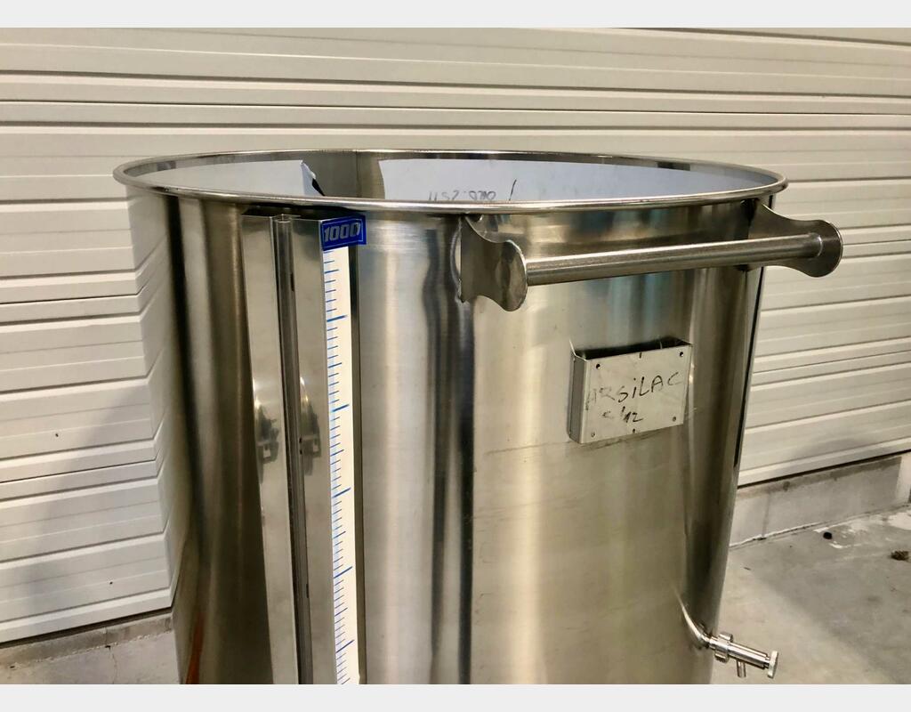 304 stainless steel tank - Floating cap - SPABP1000