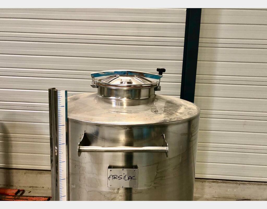 Stainless steel tank 304 - Closed - STOBP1000