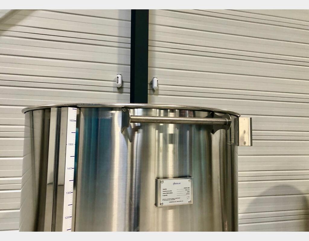 304 stainless steel tank - Floating cap - SPABP1600