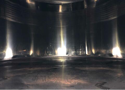 Cuve inox - Fond plat 155 HL (15 500 litres)