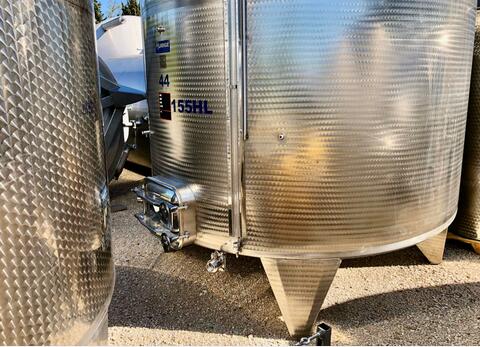 Stainless steel tank - Flat bottom 155 HL (15 500 litres)