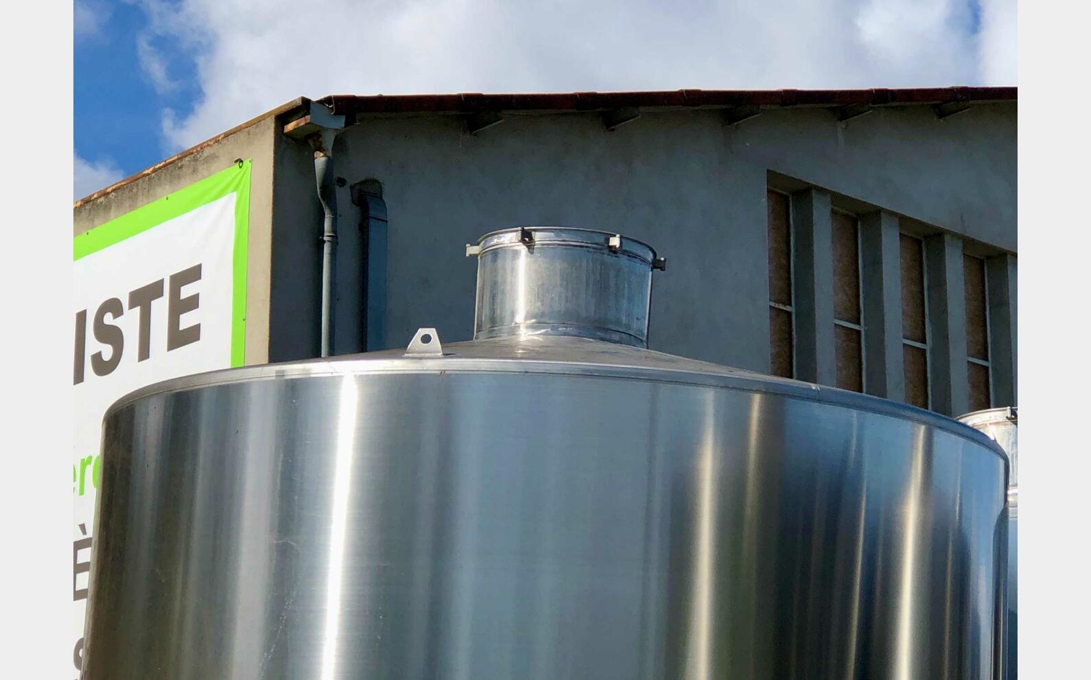 304 stainless steel tank 375 HL (37 500 litres)