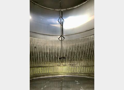 Cuve inox 304 - Sur pieds 375 HL (37 500 litres) TEC INOX