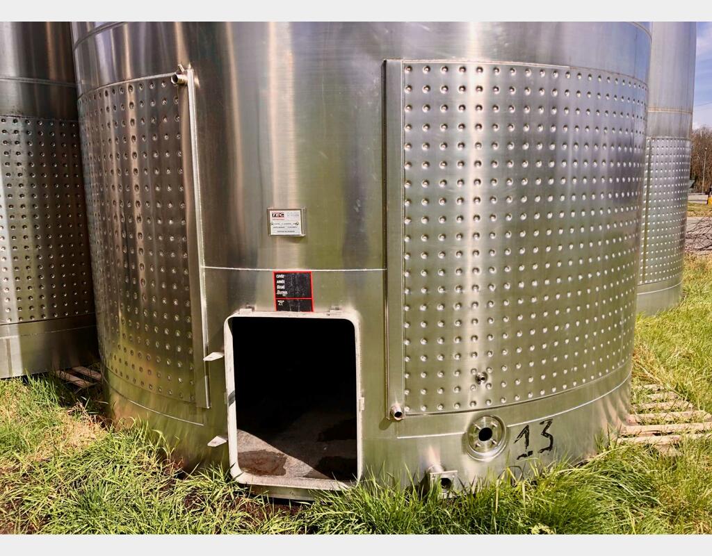 304 stainless steel tank - Closed