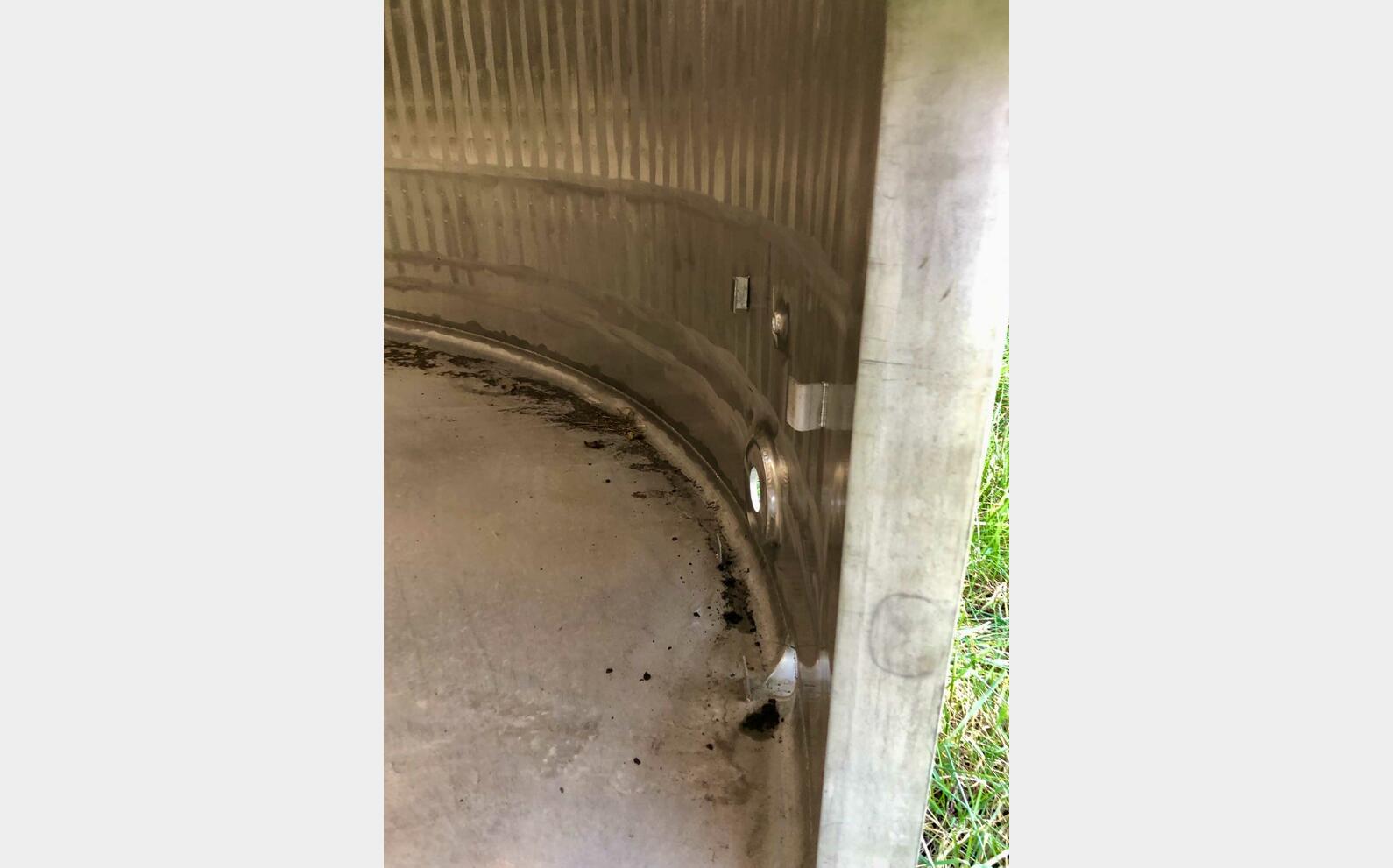 304 stainless steel tank 375 HL (37 500 litres)