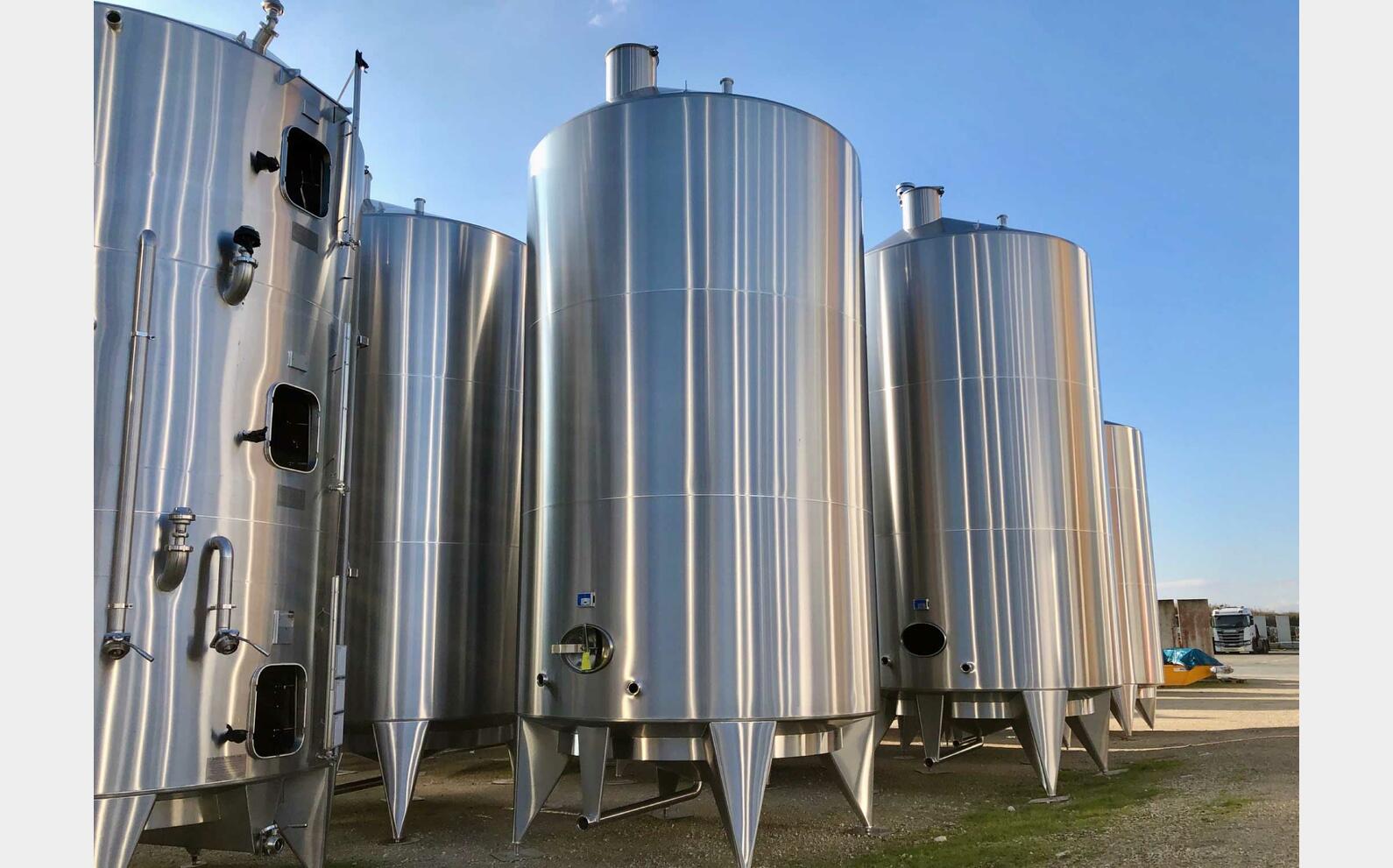 304L stainless steel tank 320 HL (32000 liters) ARSILAC