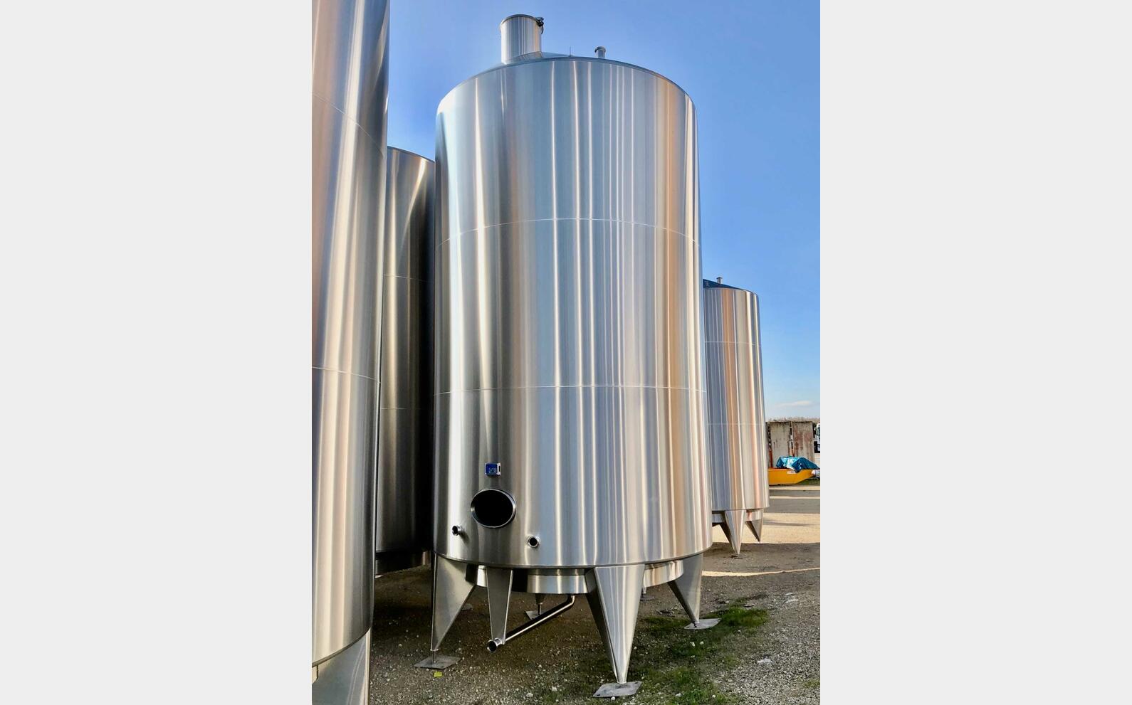 316L stainless steel tank 320 HL (32 000 liters) ARSILAC