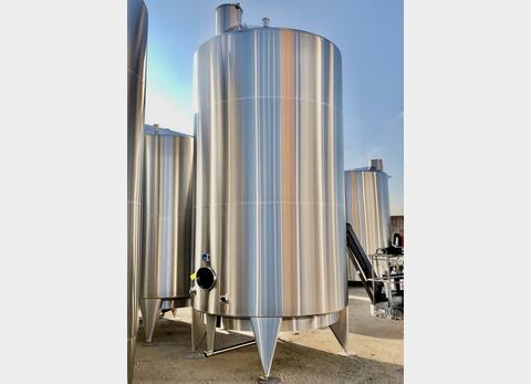 Cuve inox 304 fond conique sur pieds 211 HL (21 100 Litres) ARSILAC