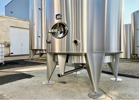Cuve inox 304 - Fond conique inclin&eacute; 105 HL (10 500 Litres) ARSILAC