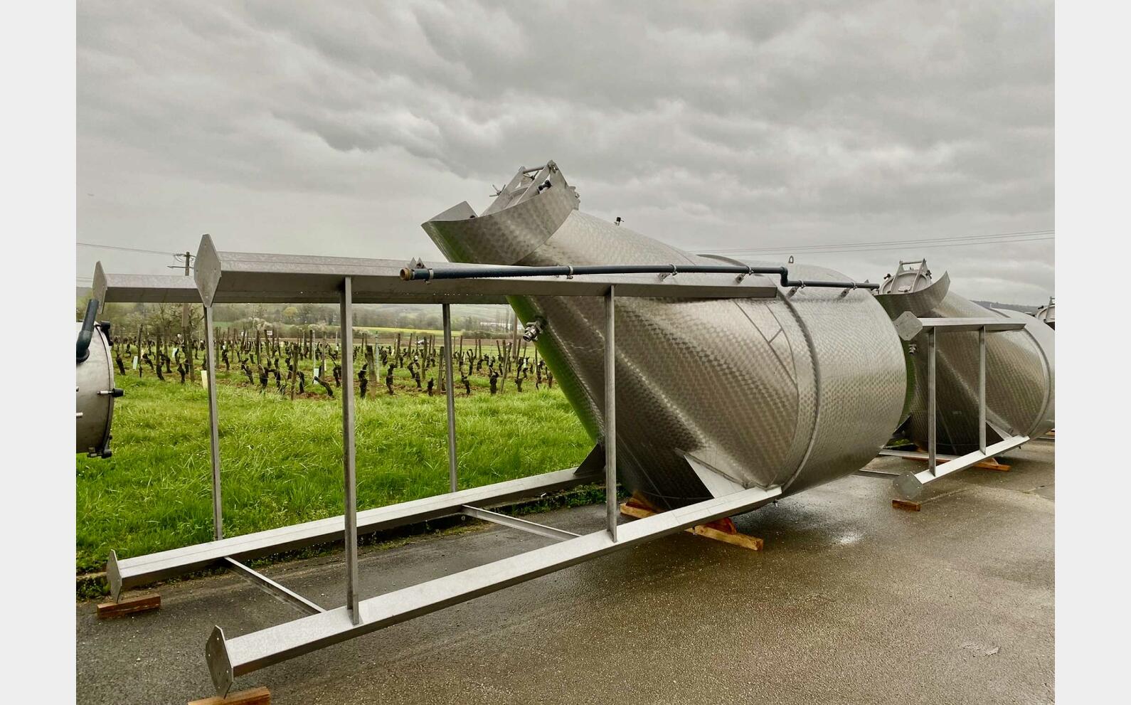 Cuve inox - Autovidante 120 HL (12.000 litres) BSA