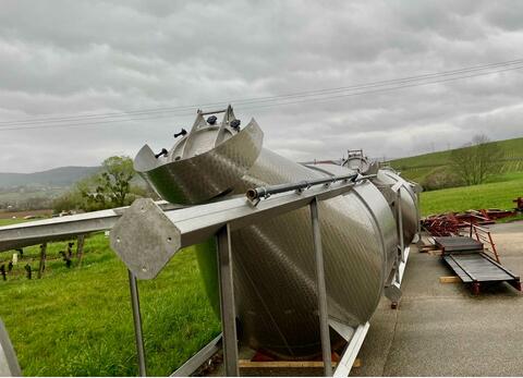 Stainless steel tank - Self-draining - Temperature-controlled