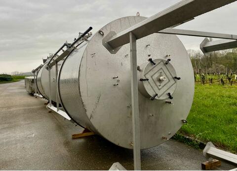 Stainless steel tank - Self-draining - Temperature-controlled