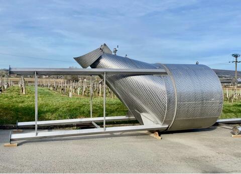 Stainless steel tank - Self-draining - Temperature-controlled