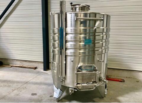 Cuve inox 304 thermor&eacute;gul&eacute;e sur pieds 25.4 HL (2 547 litres) ARSILAC
