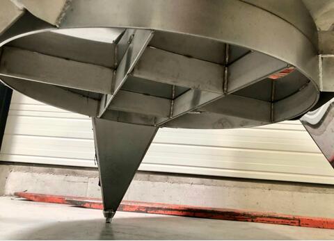 Cuve inox 304 - Circuit serpentin 25.4 HL (2 547 litres) ARSILAC