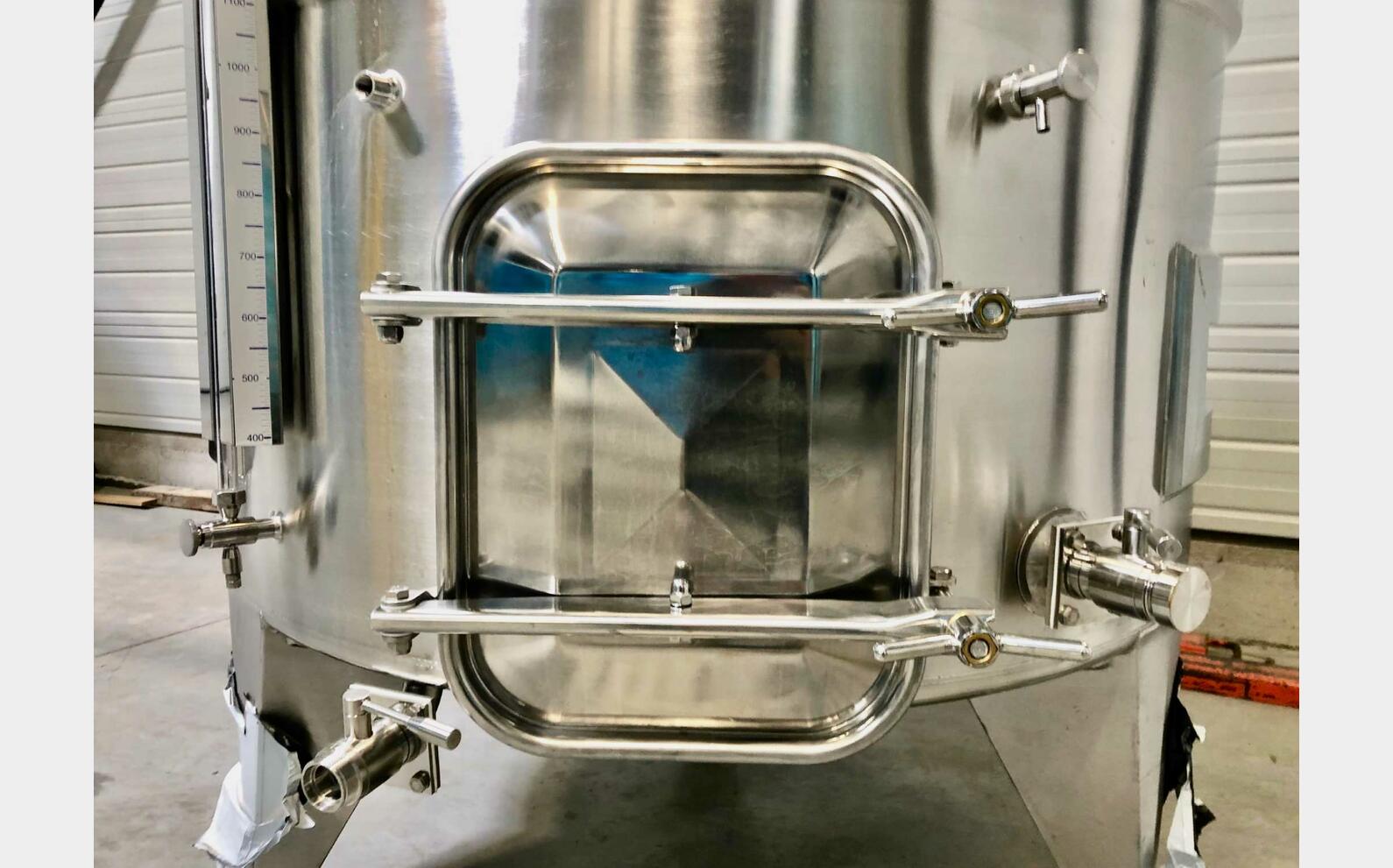 Cuve inox 304 - Circuit serpentin 25.4 HL (2 547 litres) ARSILAC