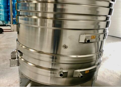 Cuve inox 304 thermor&eacute;gul&eacute;e chapeau flottant 22.9 HL (2 297 litres) ARSILAC