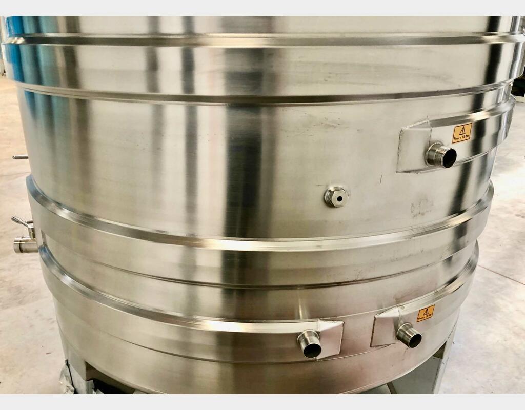 304 stainless steel tank - Closed - STOIPSER2500SPEC