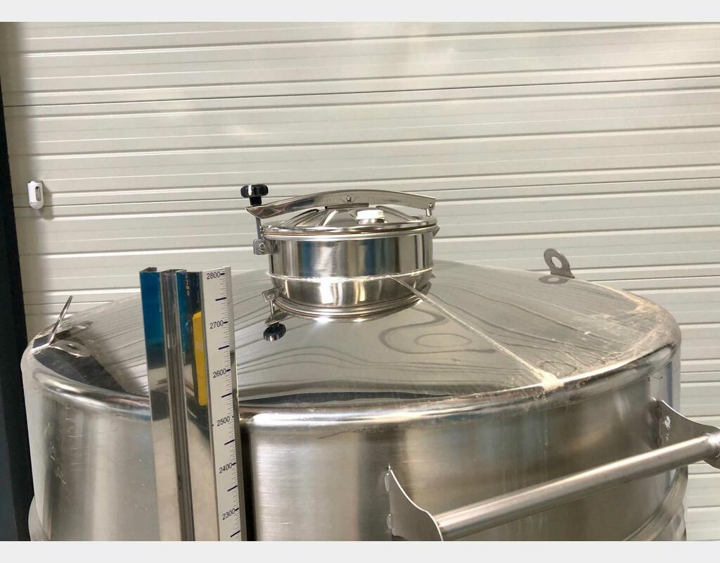 304 stainless steel tank - Closed - STOIPSER2500SPEC