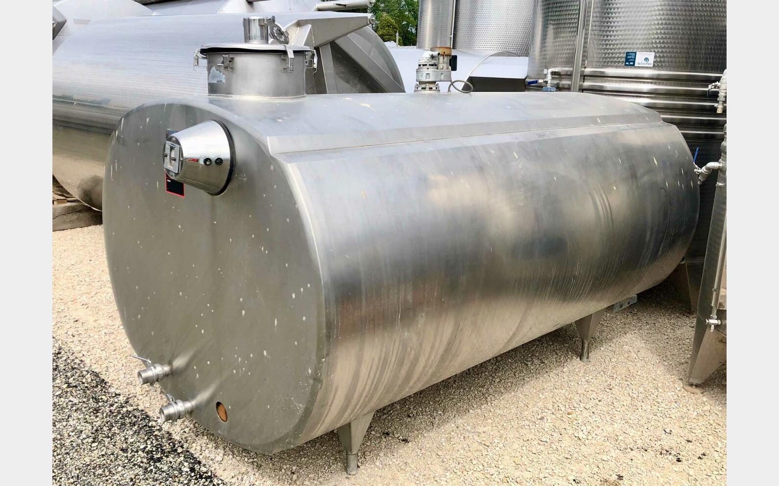 Cuve inox - Tank &agrave; lait 50 HL (5 000 litres) ALFA LAVAL