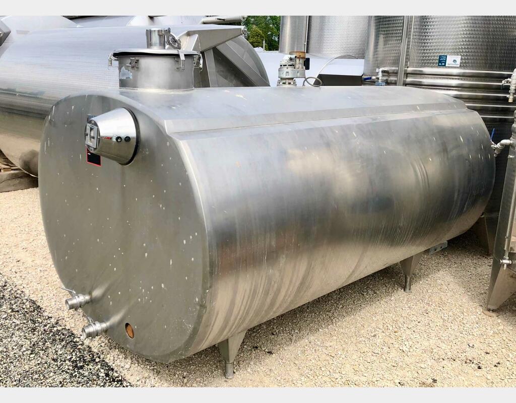 Stainless steel tank - Milk cooling tank 50 HL (5 000 litres) ALFA LAVAL