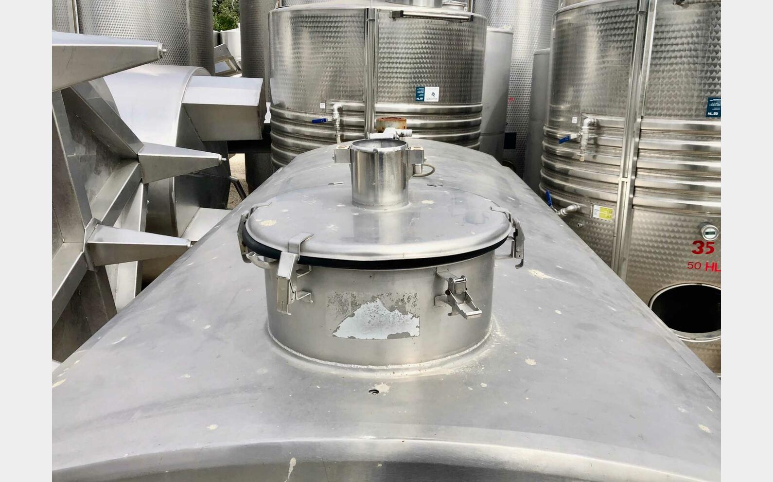 Stainless steel tank - Milk cooling tank 50 HL (5 000 litres) ALFA LAVAL